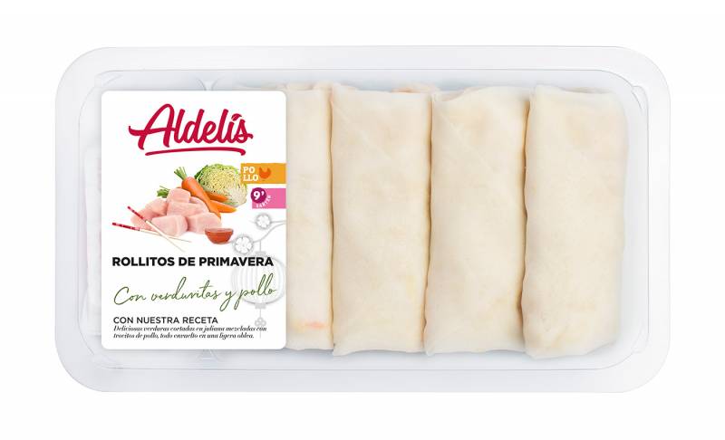 ROLLITO DE PRIMAVERA CON POLLO