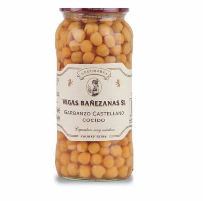 Garbanzo castellano (ART.252) Conservas vegetales Charcutería