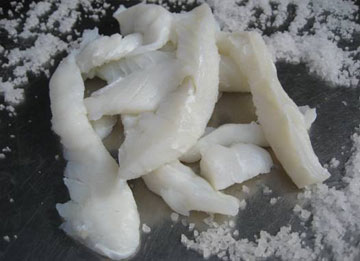 Bacalao desmigado